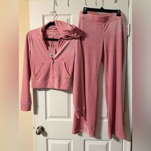 Juicy Couture Blush Velour Set